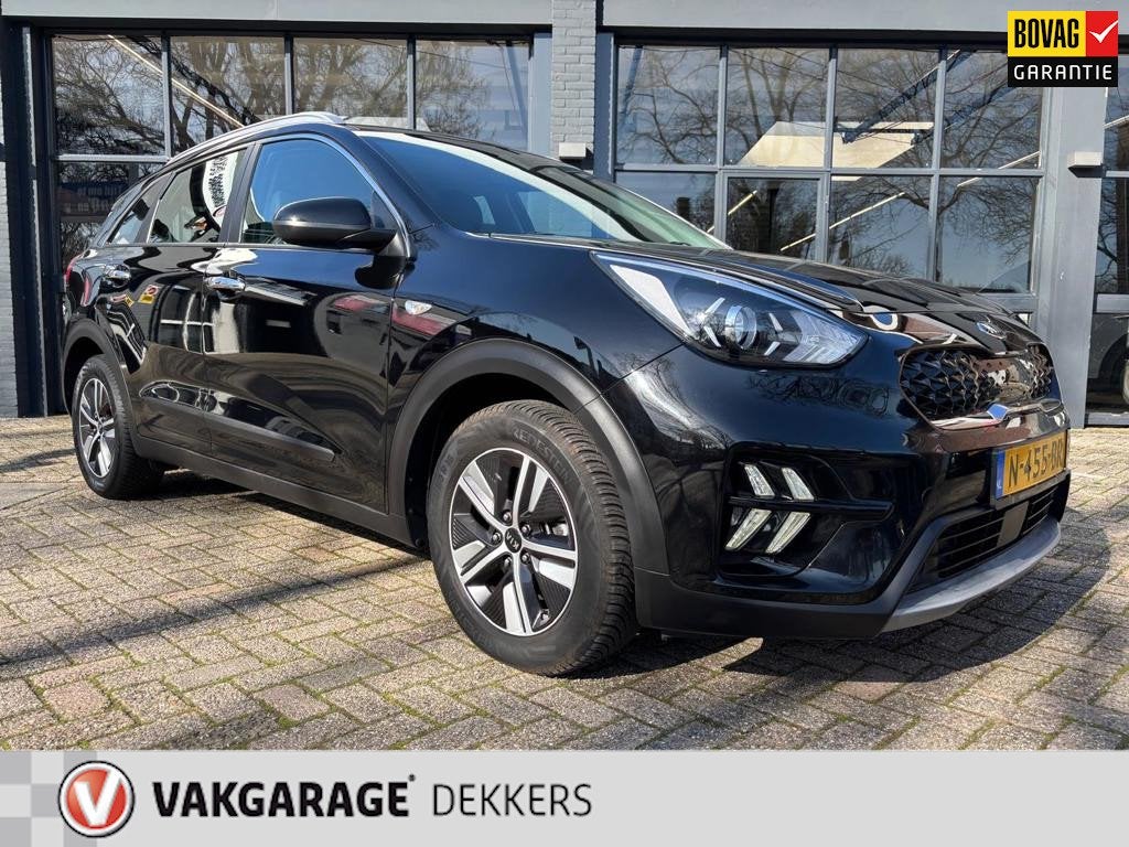 Kia Niro 1.6 GDi Hybrid DynamicLine Digi-Dash (dealeronderho, Auto's, Kia, Automatische klimaatregeling, Gebruikt, Euro 6, Leder en Stof