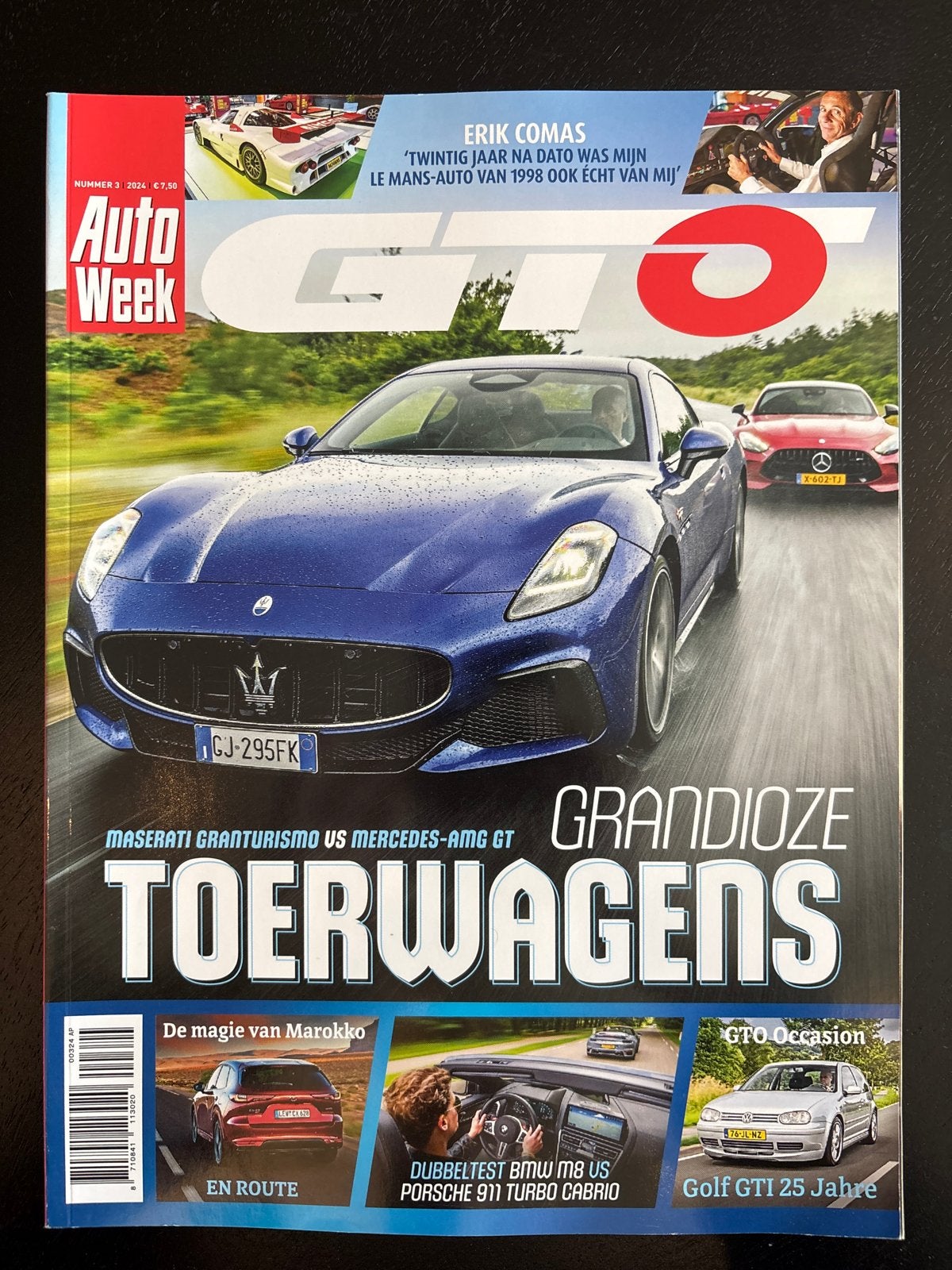 AutoWeek GT Nummer 3 2024: Maserati vs Mercedes-AMG, Ophalen of Verzenden, Nieuw, Overige typen