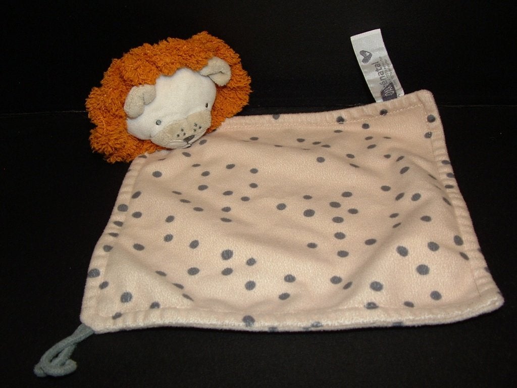 PRENATAL LEEUW KNUFFELDOEK VELOURS ECRU MET GRIJZE, Ophalen of Verzenden, Nieuw, Overige typen
