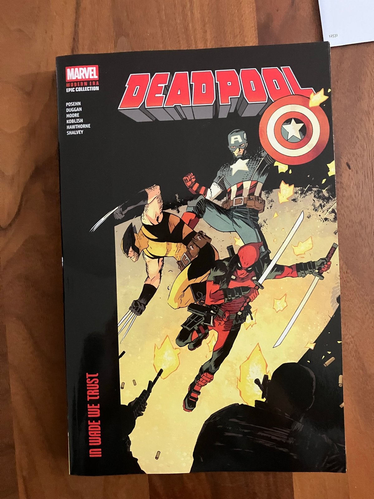 Deadpool Epic Collection Vol. 5: In Wade We Trust, Eén stripboek, Ophalen of Verzenden, Zo goed als nieuw