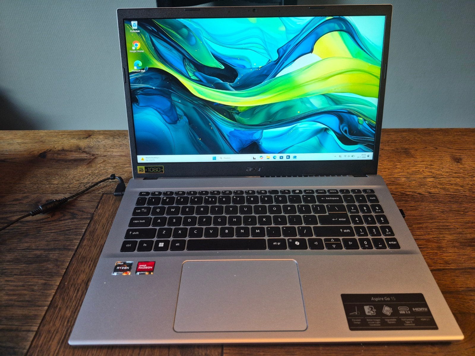 Acer Aspire Go 15 laptop 15 inch, Computers en Software, Windows Laptops, Zo goed als nieuw, Acer, 15 inch, Qwerty