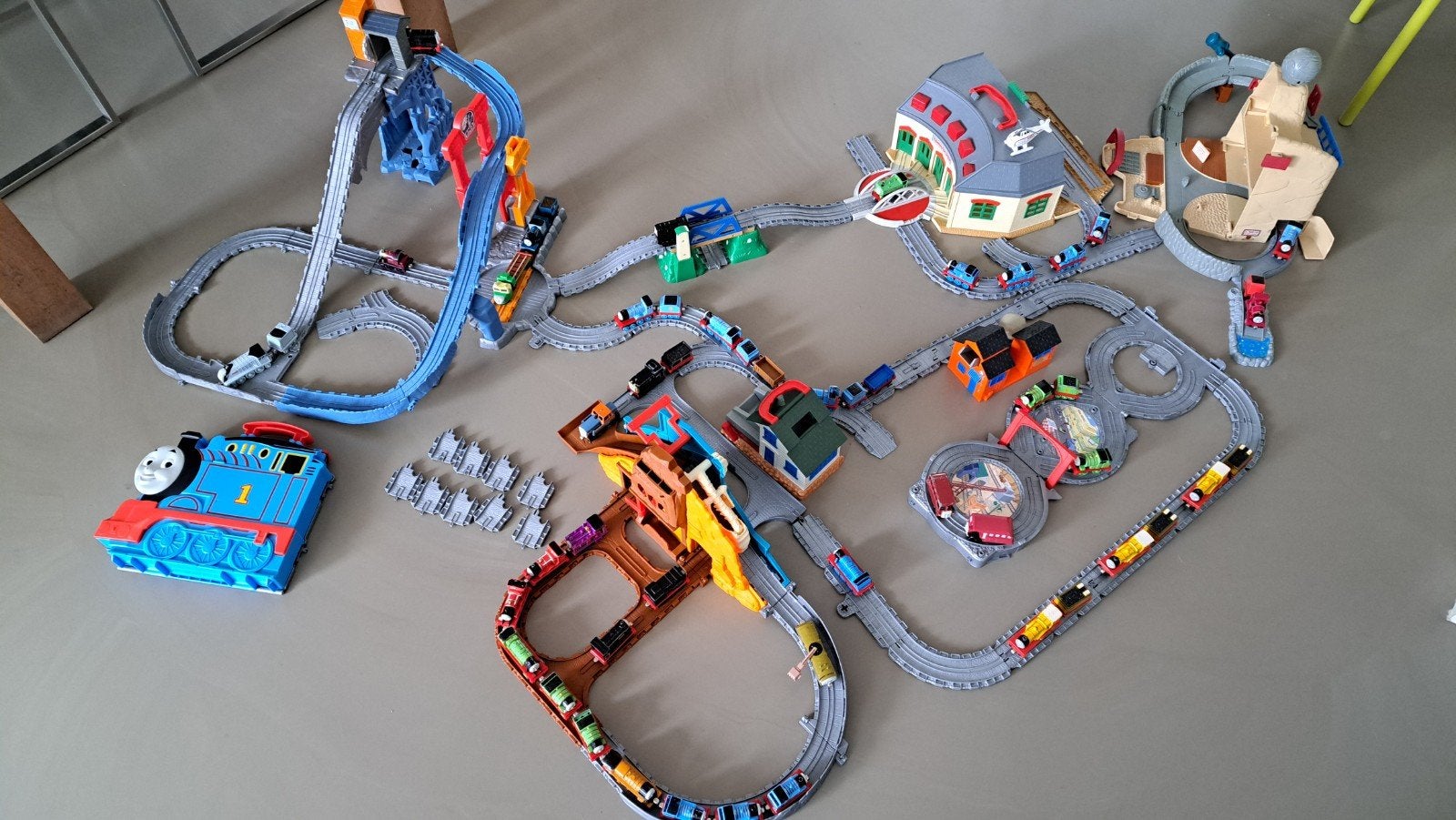 GROTE SET Thomas de trein *TIP 5-12!*, Ophalen, Gebruikt