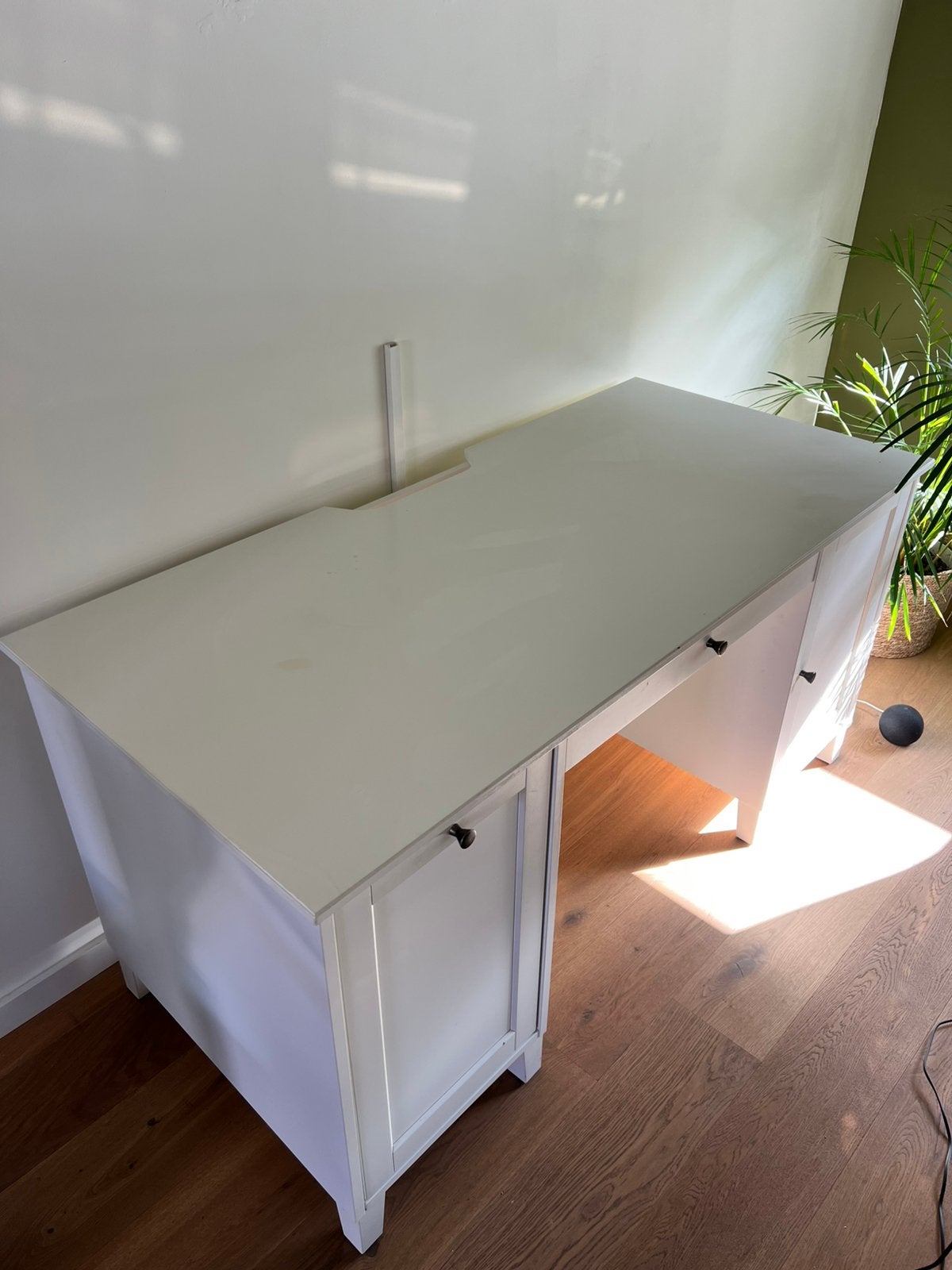 IKEA IDANÄS Desk, White – 152  70 cm, Ophalen, Gebruikt, IKEA, Computerbureau