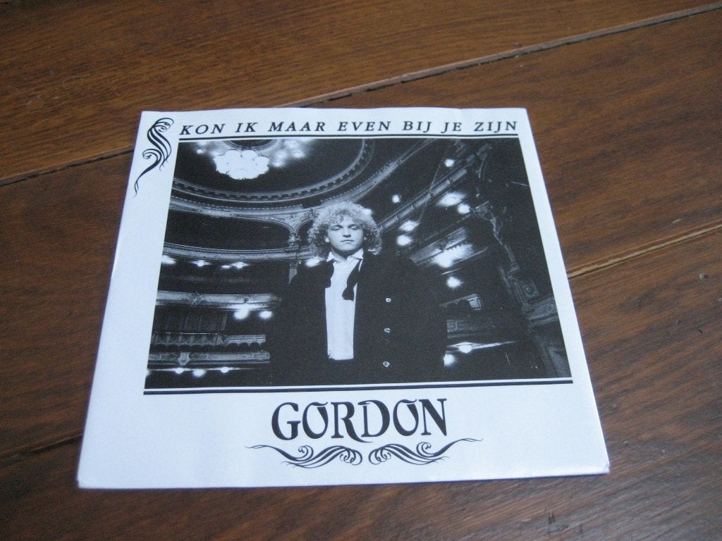 Gordon kon ik maar even bij je zijn, Cd's en Dvd's, Ophalen of Verzenden, Gebruikt, 7 inch, Nederlandstalig