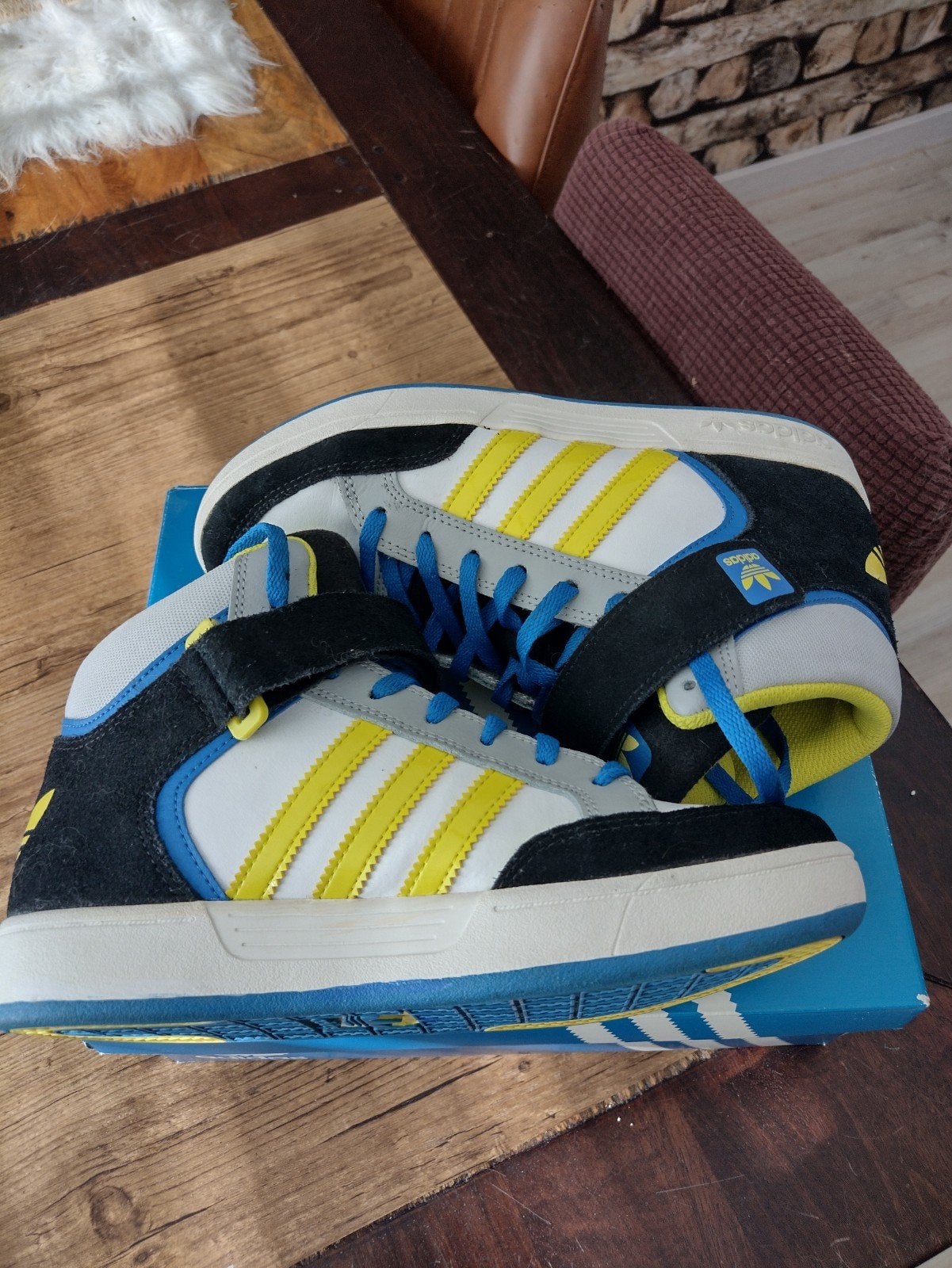 Stoere adidas Originals sneakers, Ophalen of Verzenden, Zo goed als nieuw, Blauw, Sneakers of Gympen