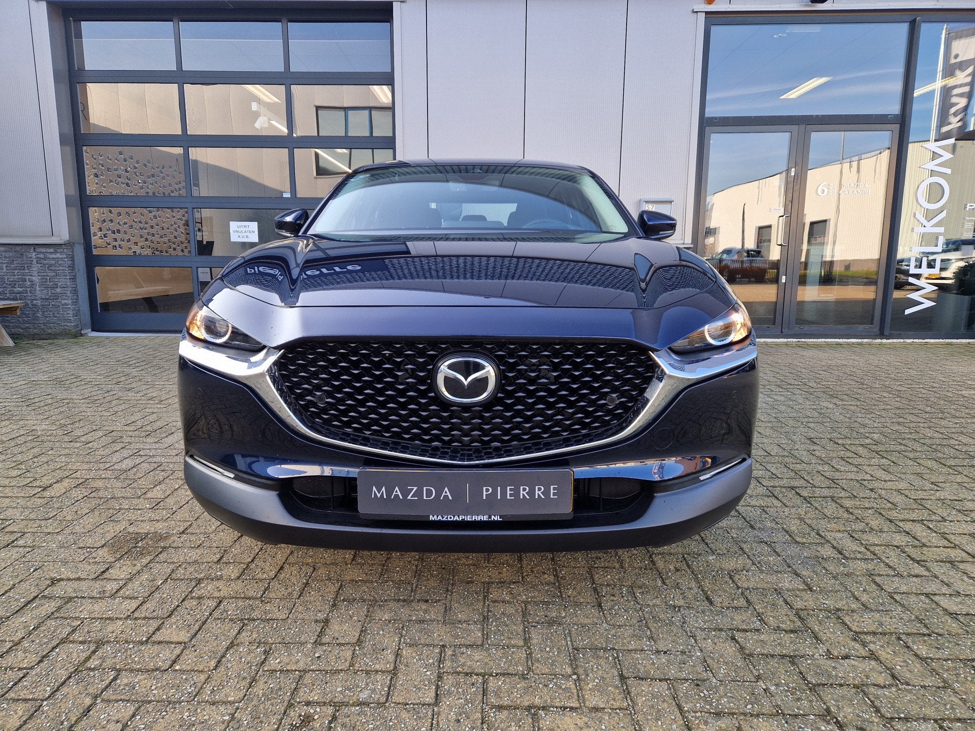 Mazda CX-30 2.0 e-SkyActiv-X 186 M Hybrid Comfort | TREKHAAK, Auto's, Voorwielaandrijving, Stof, Gebruikt, Blauw