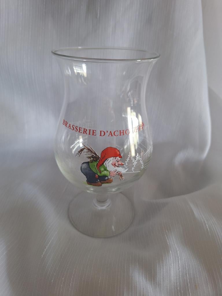 LA CHOUFFE Winterdorp glas, 0,25 l, Ophalen of Verzenden, Zo goed als nieuw, Bierglas