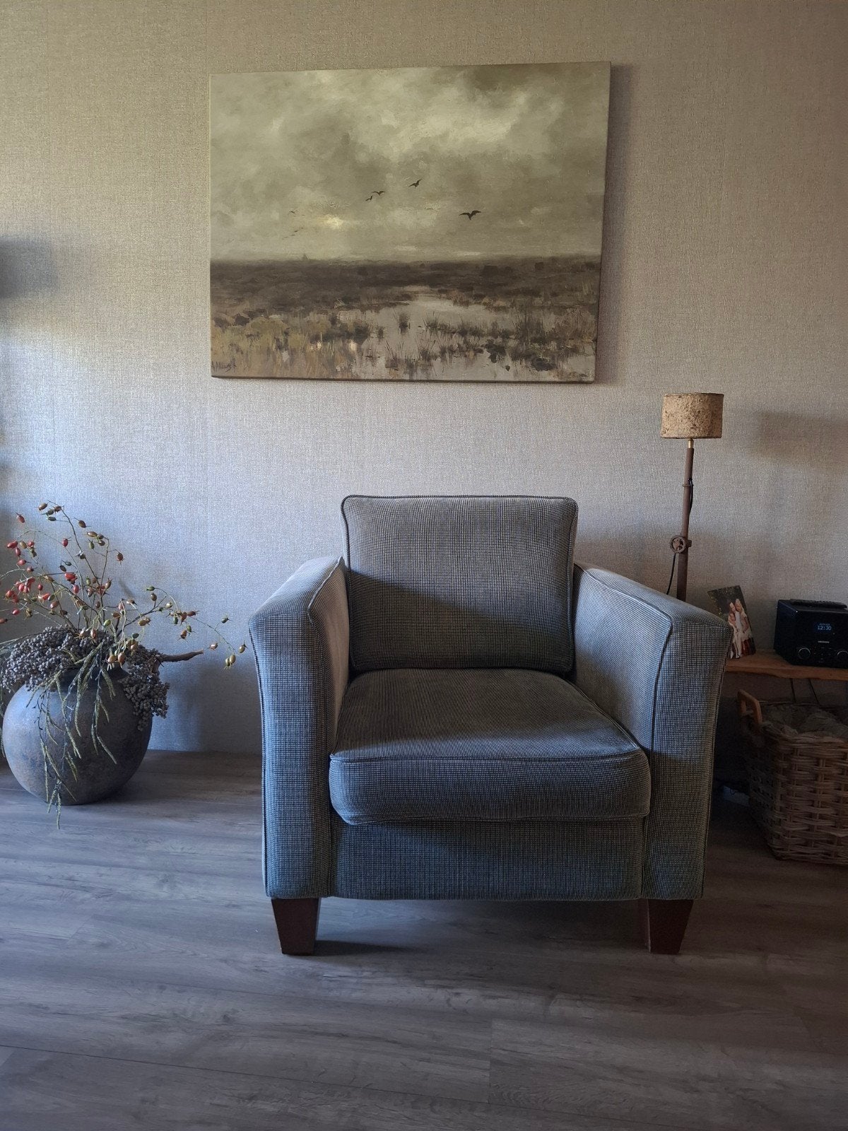 Fauteuil, Ophalen, Gebruikt, Bruin, Landelijk
