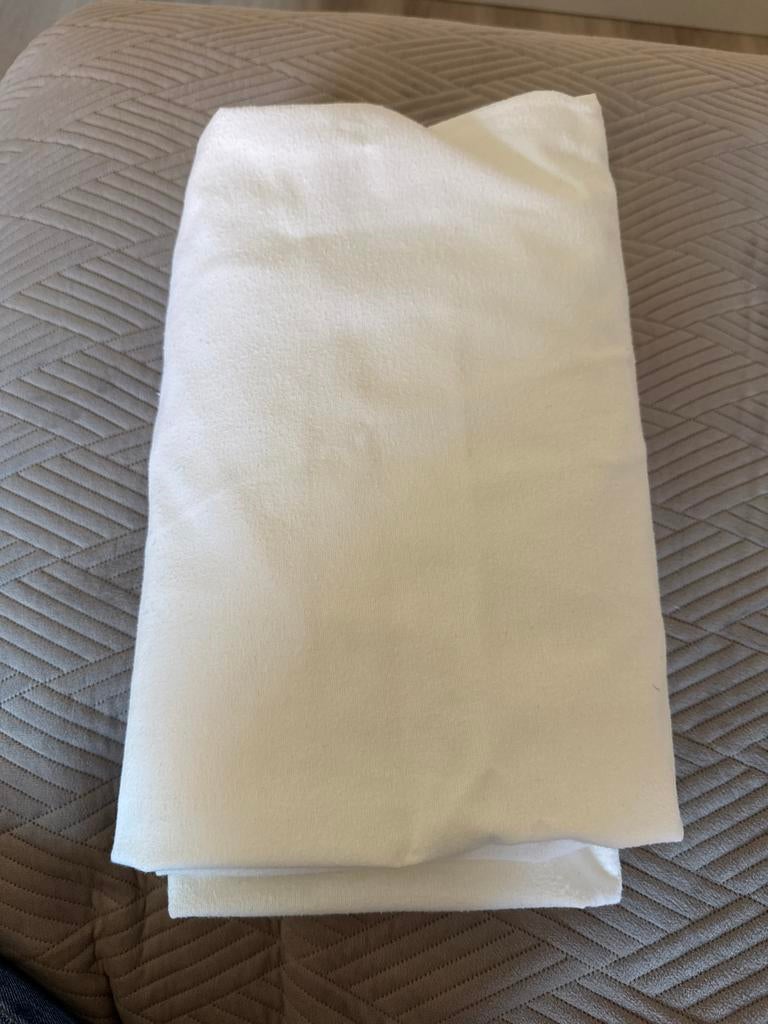 Waterdichte matras hoes 160x200 - Zo goed als nieuw, Tweepersoons, Ophalen of Verzenden, Zo goed als nieuw, Wit