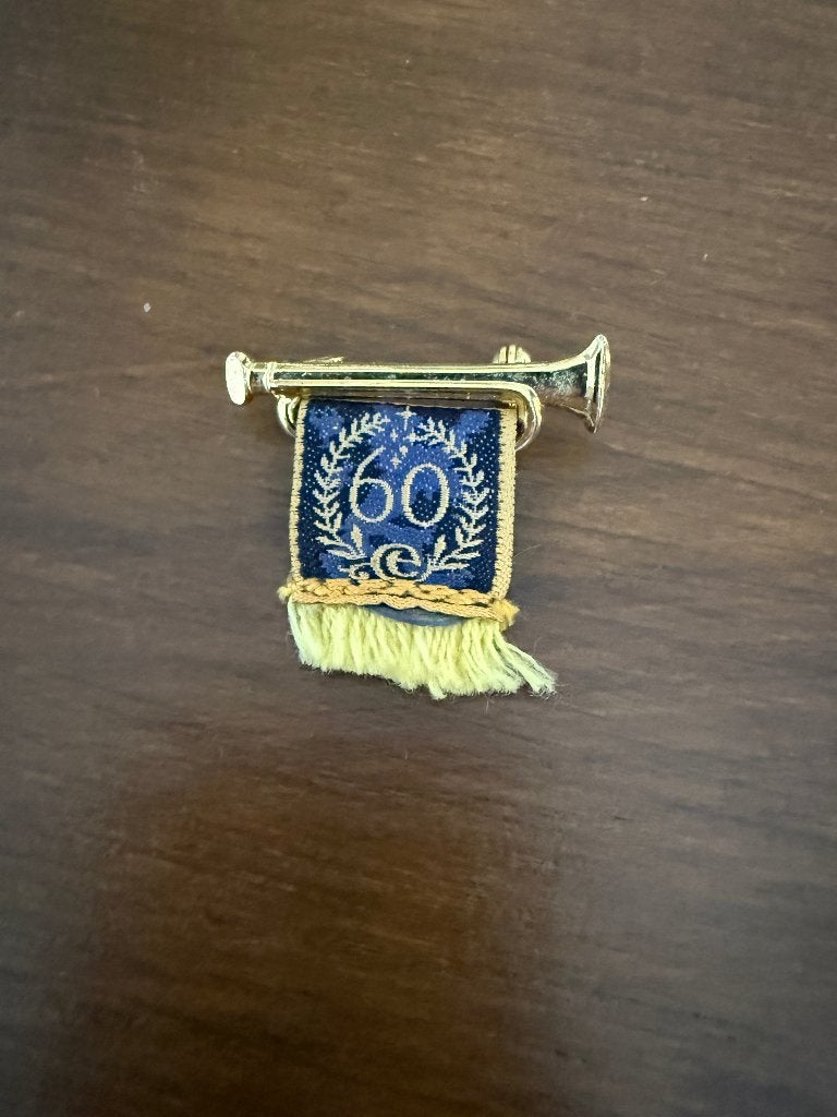 Efteling pin - Blauw Vaantje 60 jaar, Ophalen of Verzenden, Nieuw, Button of Speldje