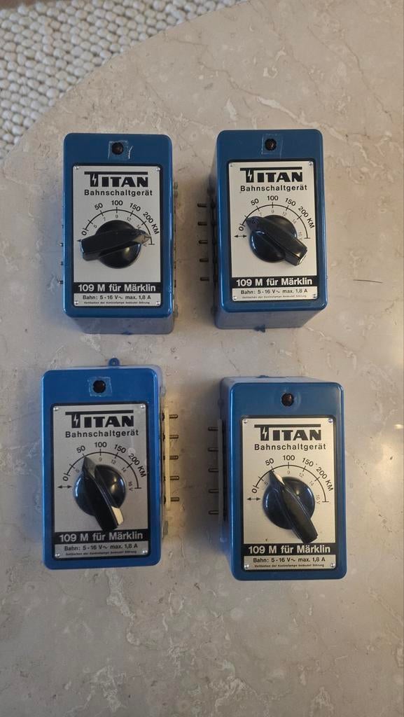 Titan Bahnschaltgerät 109 M voor Märklin, Ophalen, Wisselstroom, Märklin