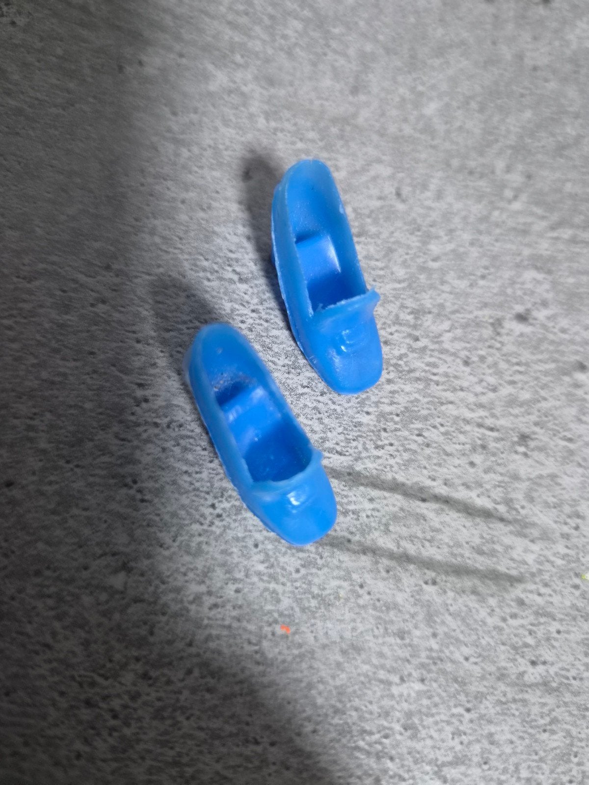 Vintage Barbie Schoenen - Blauw, Ophalen of Verzenden, Gebruikt