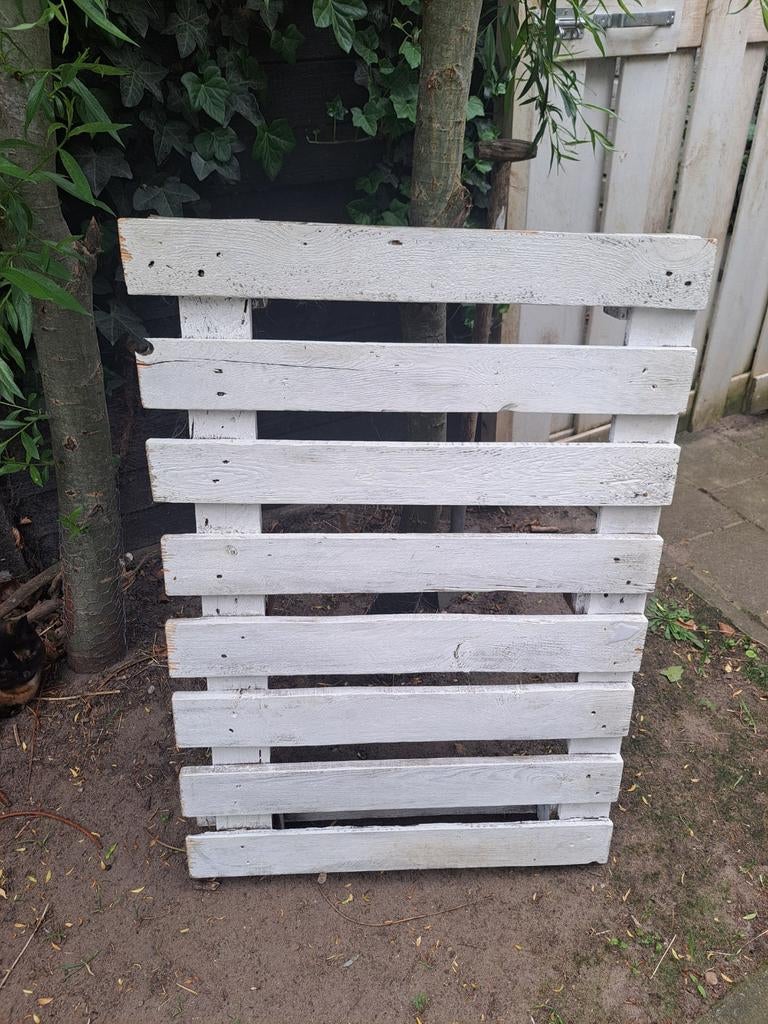 Gratis pallets, Tuin en Terras, Ophalen, Gebruikt, Hout, Tuinhek
