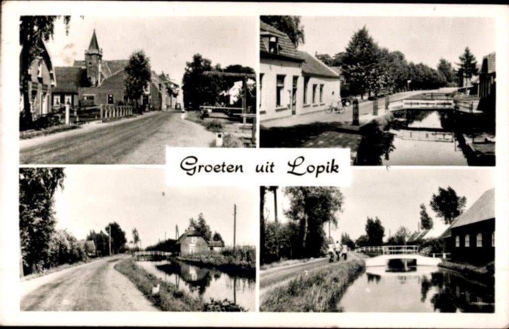 lopik, kvr4-1606, Verzenden, 1940 tot 1960, Gelopen, Utrecht