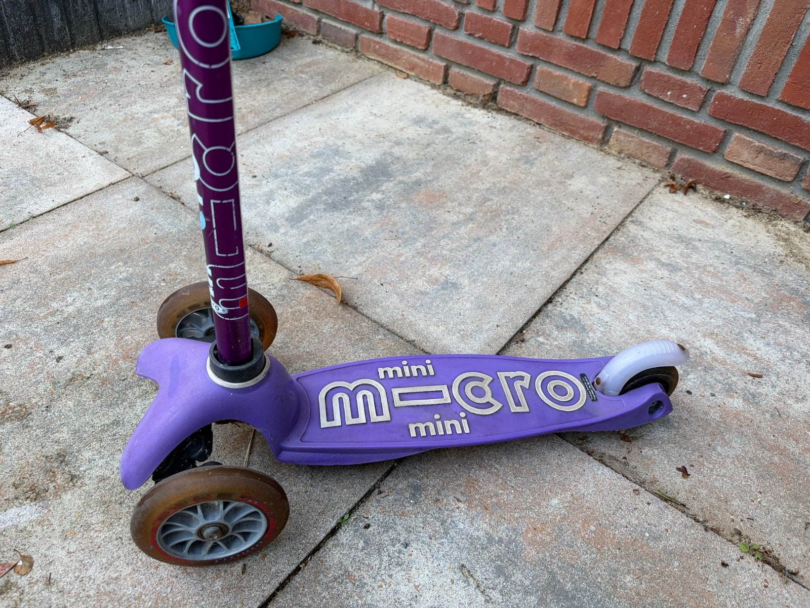 Micro Mini step paars, Fietsen en Brommers, Ophalen, Gebruikt, Gewone step