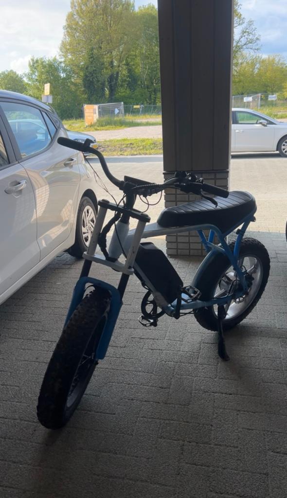 custom fatbike v8 (kan geruild worden!) bekijk beschrijving!, Fietsen en Brommers, Elektrische fietsen, 59 cm of meer, Ophalen