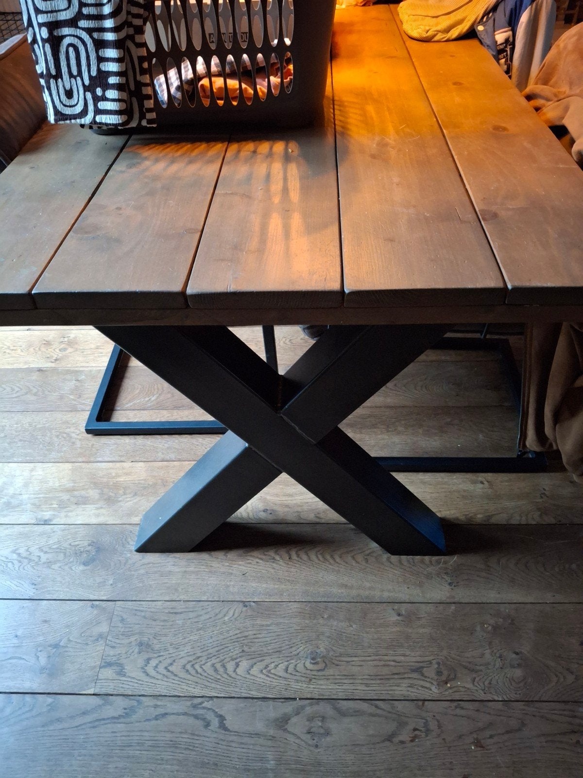 grote eettafel, Ophalen, Gebruikt, 200 cm of meer, 50 tot 100 cm