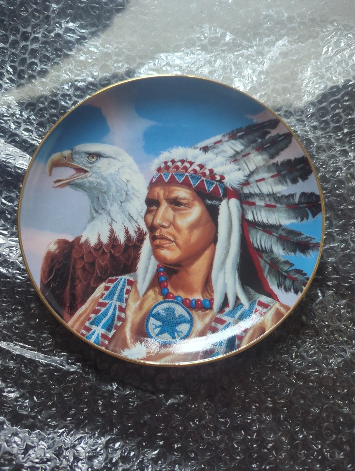bord Franklin mint, Ophalen of Verzenden