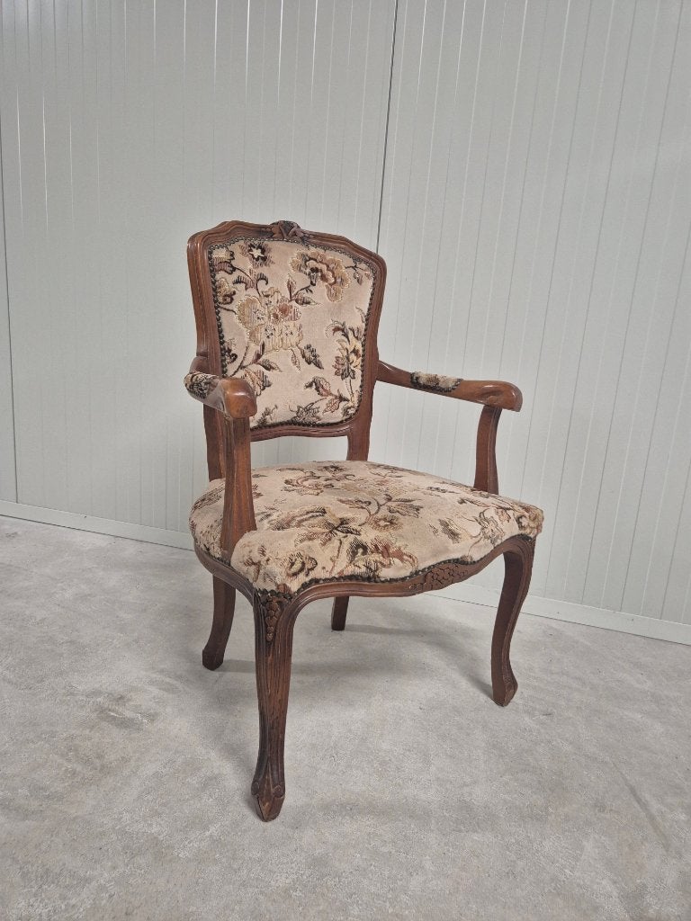 brocante stoel in barok stijl, Ophalen