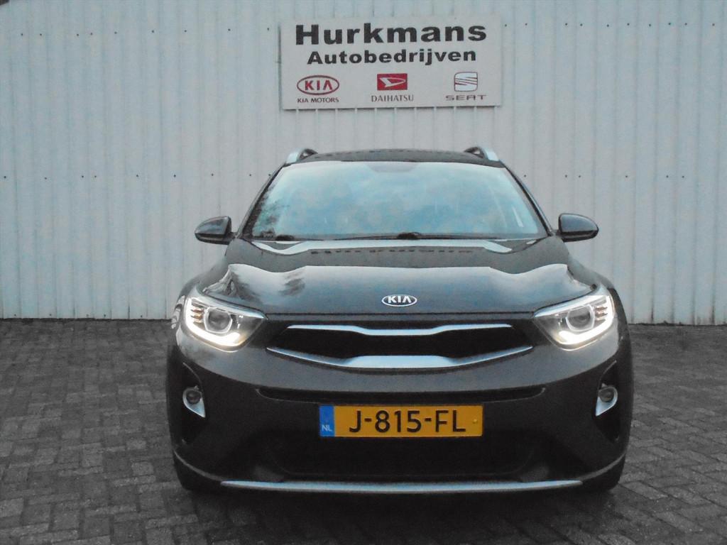 Kia Stonic 1.0 T-GDi 100PK SPORTSLINE NETTE NL-AUTO, 450 kg, Gebruikt, Leder en Stof, 49 €/maand
