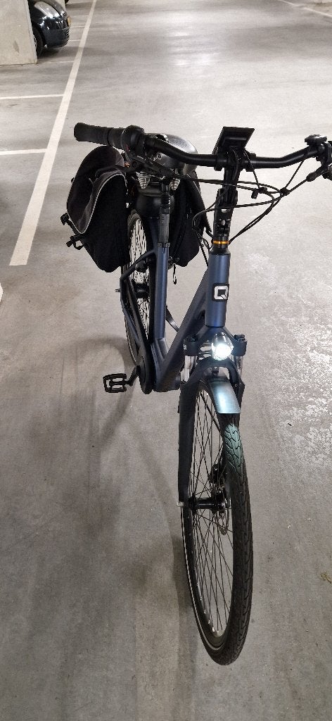 Elektrische damesfiets 57 inch, Fietsen en Brommers, Fietsen | Dames | Damesfietsen, Versnellingen, 56 cm of meer, Zo goed als nieuw