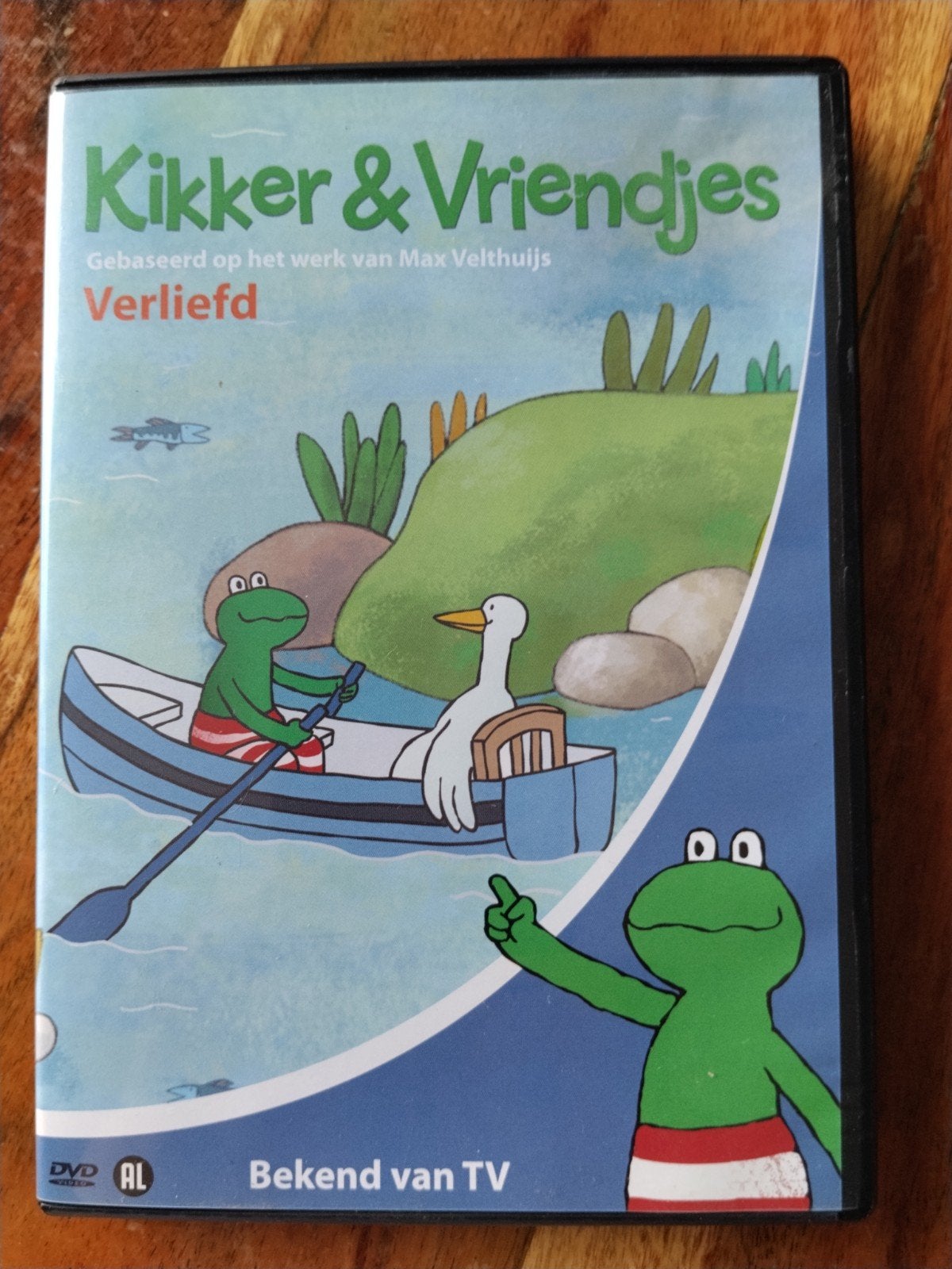Kikker & Vriendjes DVD - Verliefd (Max Velthuijs), Alle leeftijden, Ophalen of Verzenden