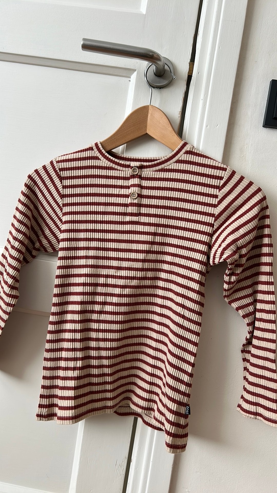 House of Jamie hoj longsleeve gestreept 134, Kinderen en Baby's, Ophalen of Verzenden, Zo goed als nieuw, Meisje, Shirt of Longsleeve