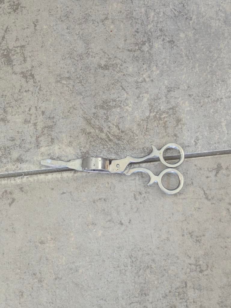Antieke kaarsensnuiter - 15 cm, Ophalen of Verzenden