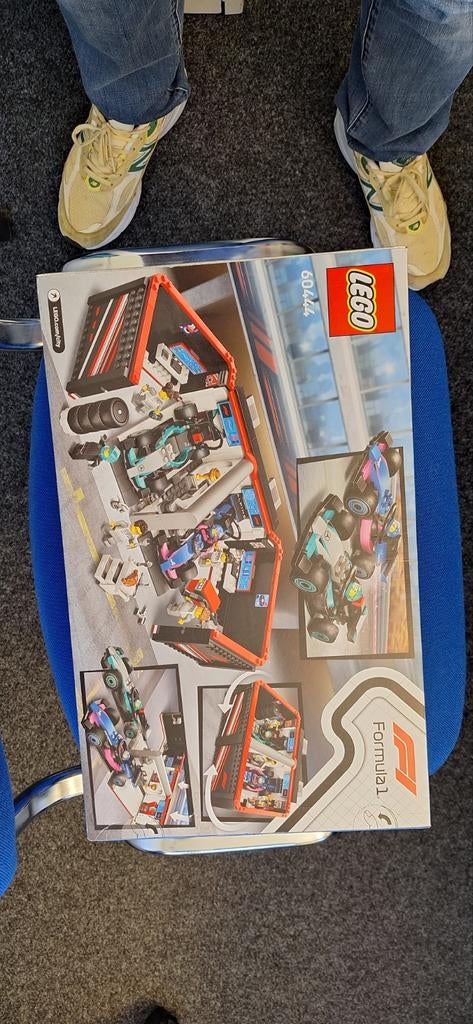 LEGO City 60444 F1 Garage & Mercedes-AMG & Alpine - NIEUW, Ophalen of Verzenden