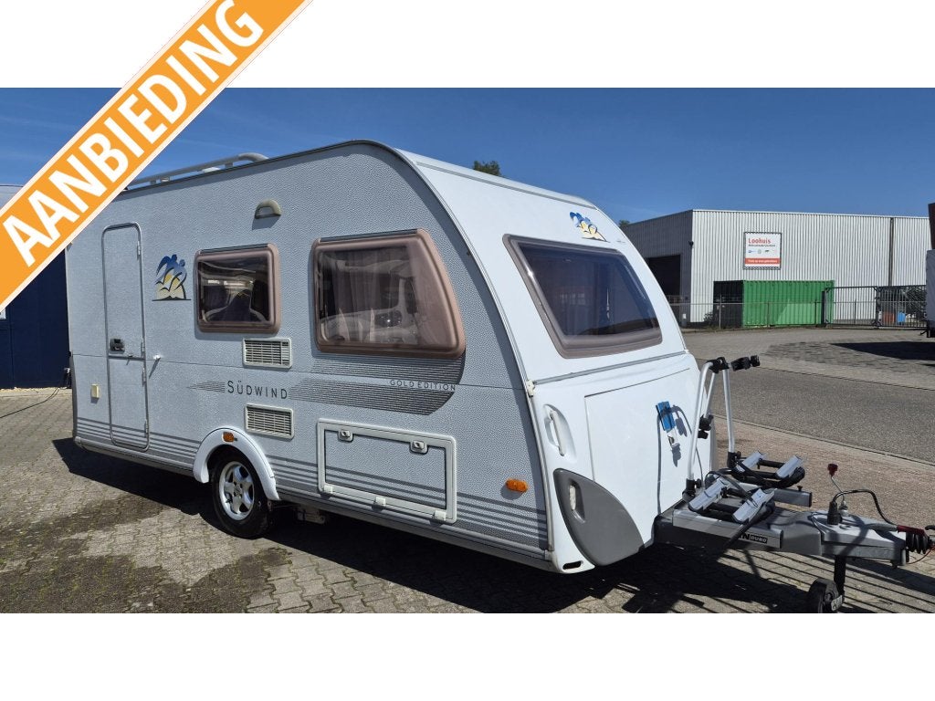 Knaus Sudwind 420 mover nu alle caravans in prijs verlaagd!, Bedrijf, Treinzit, 750 - 1000 kg, Kachel
