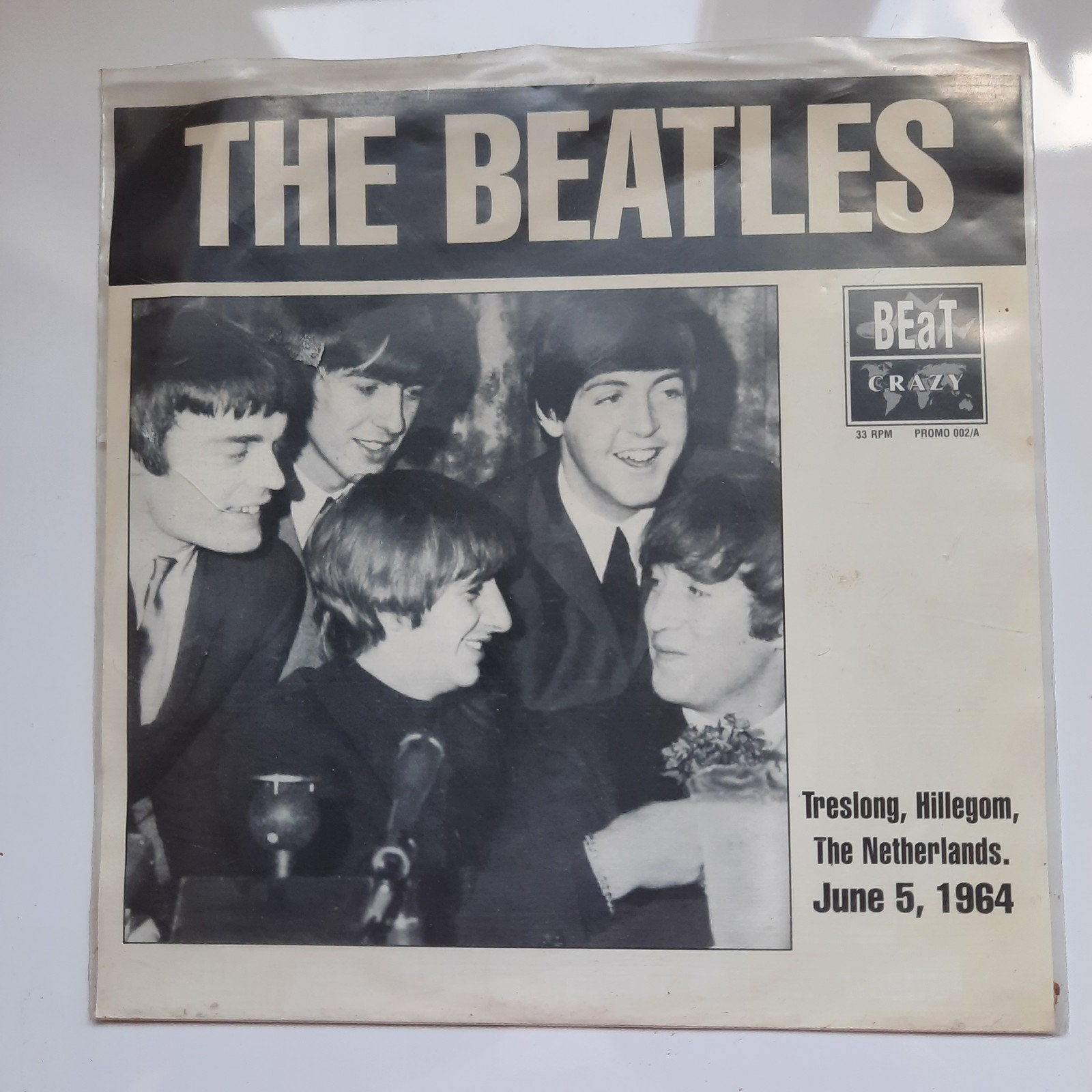 The Beatles - Beat Crazy Promo 002/A - 7 inch vinyl, Ophalen, Gebruikt, 7 inch, Originele persing