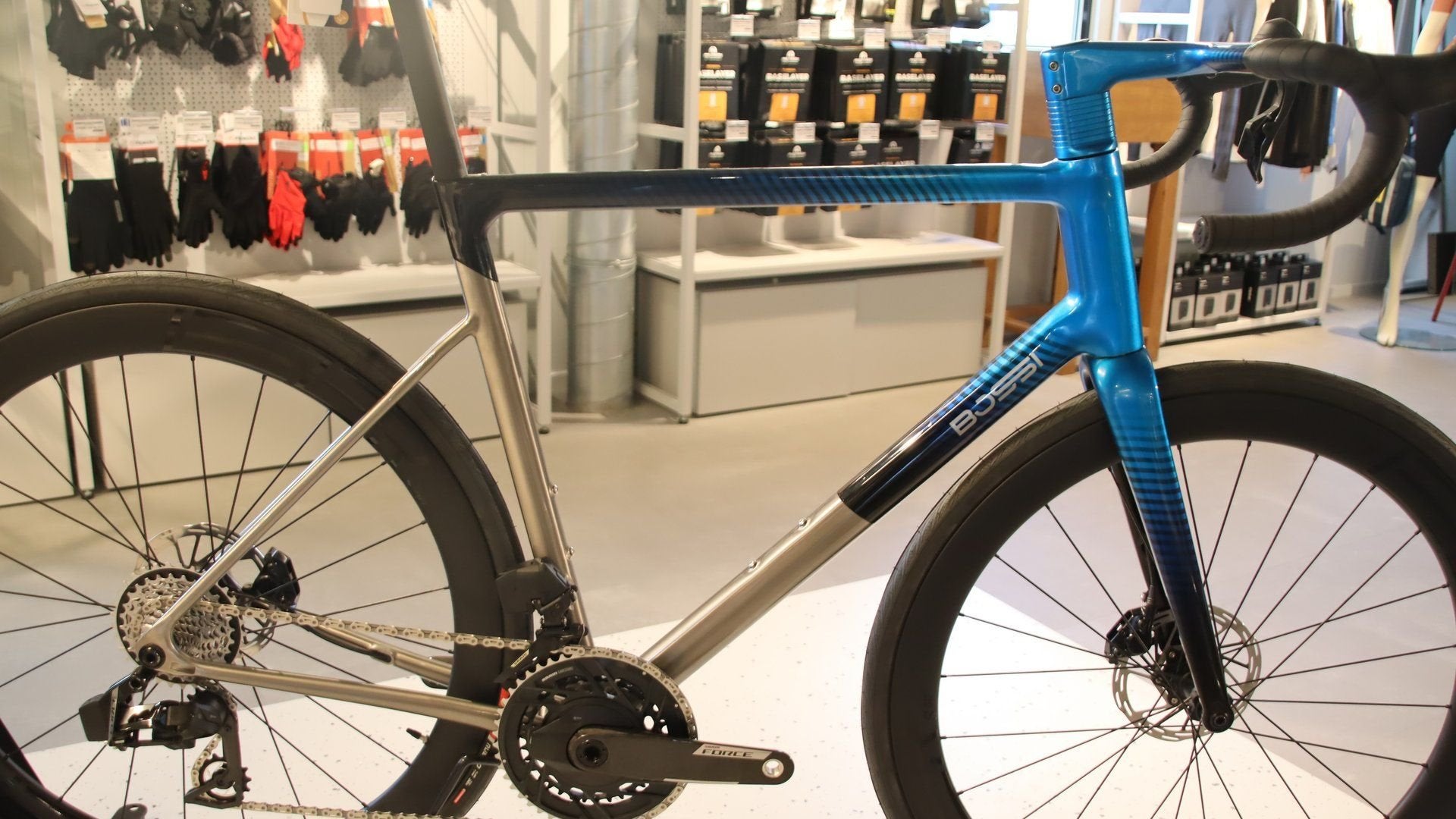 Bossi Strada SS maat 58cm Titanium, Fietsen en Brommers, -, -, Nieuw, 57 tot 61 cm