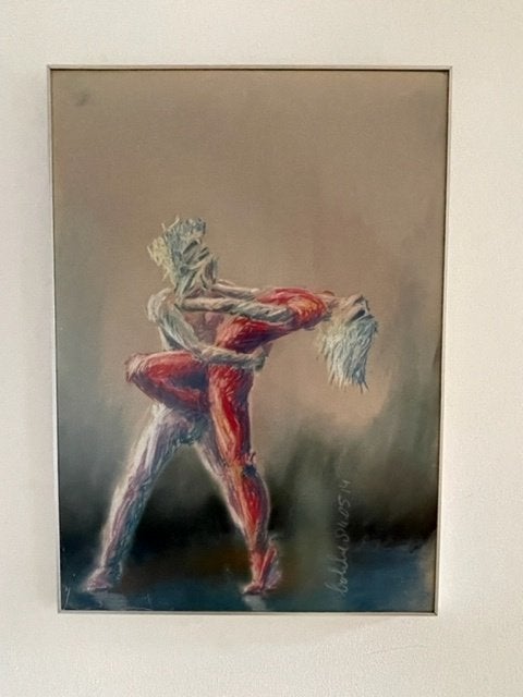 Schilderij gesigneerd. Moderne dans / ballet / balletdansers, Ophalen, Gelimiteerde oplage, Overig onderwerp