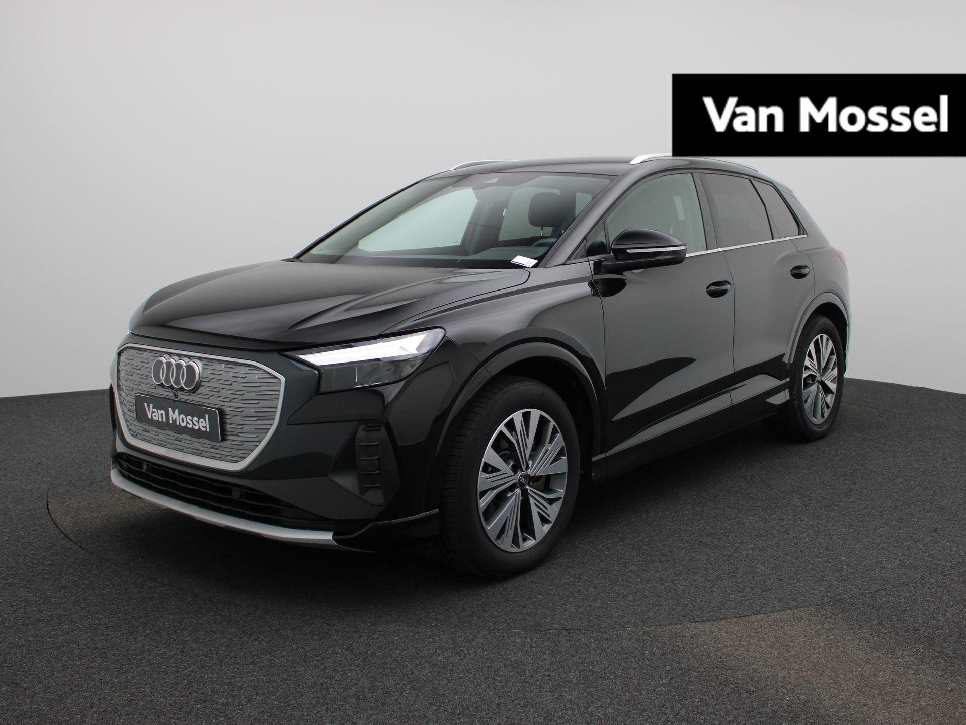 Audi Q4 e-tron 40 Advanced 77 kWh 204 PK | Automaat | Naviga, Auto's, 12 maanden, Gebruikt, Zwart, 511 km