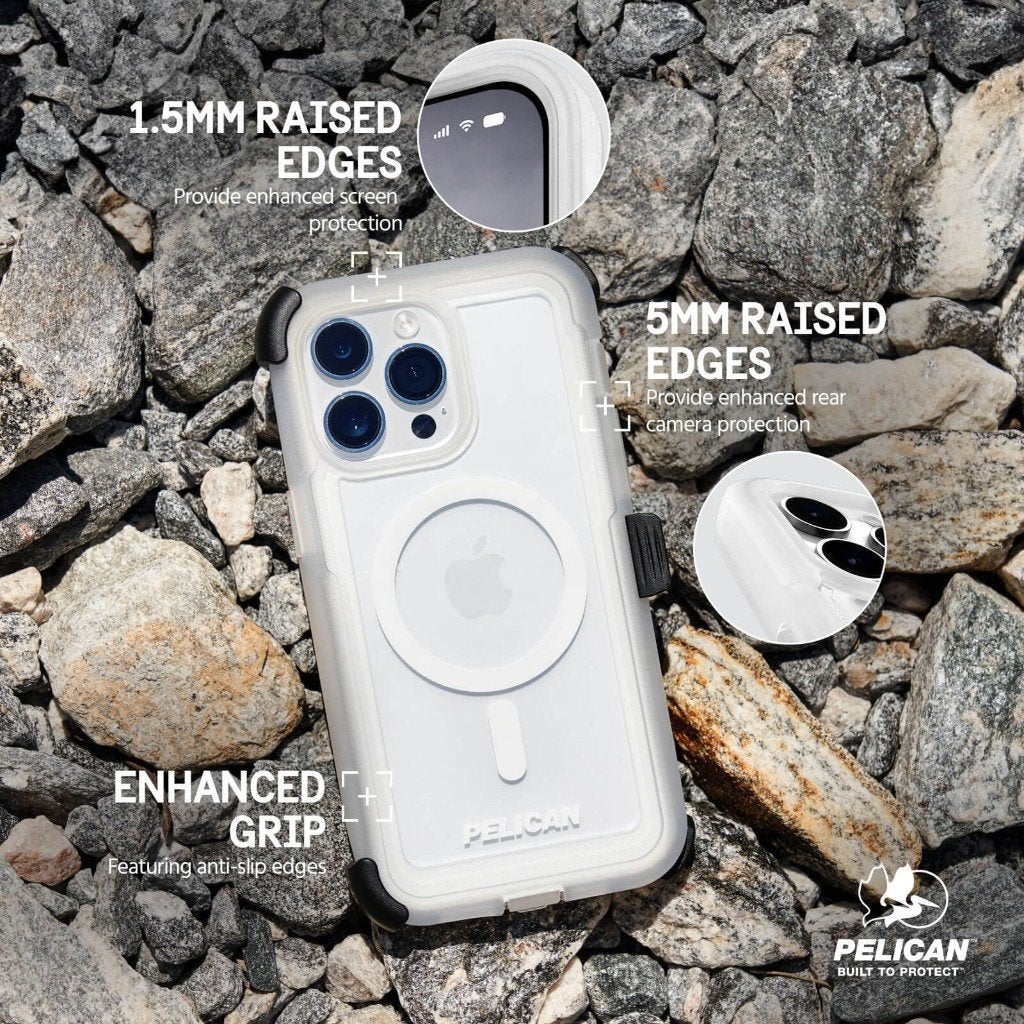 PELICAN VOYAGER Clear Case for Apple iPhone 14 PRO, Kunststof, IPhone 14 Pro, Nieuw, Ophalen of Verzenden