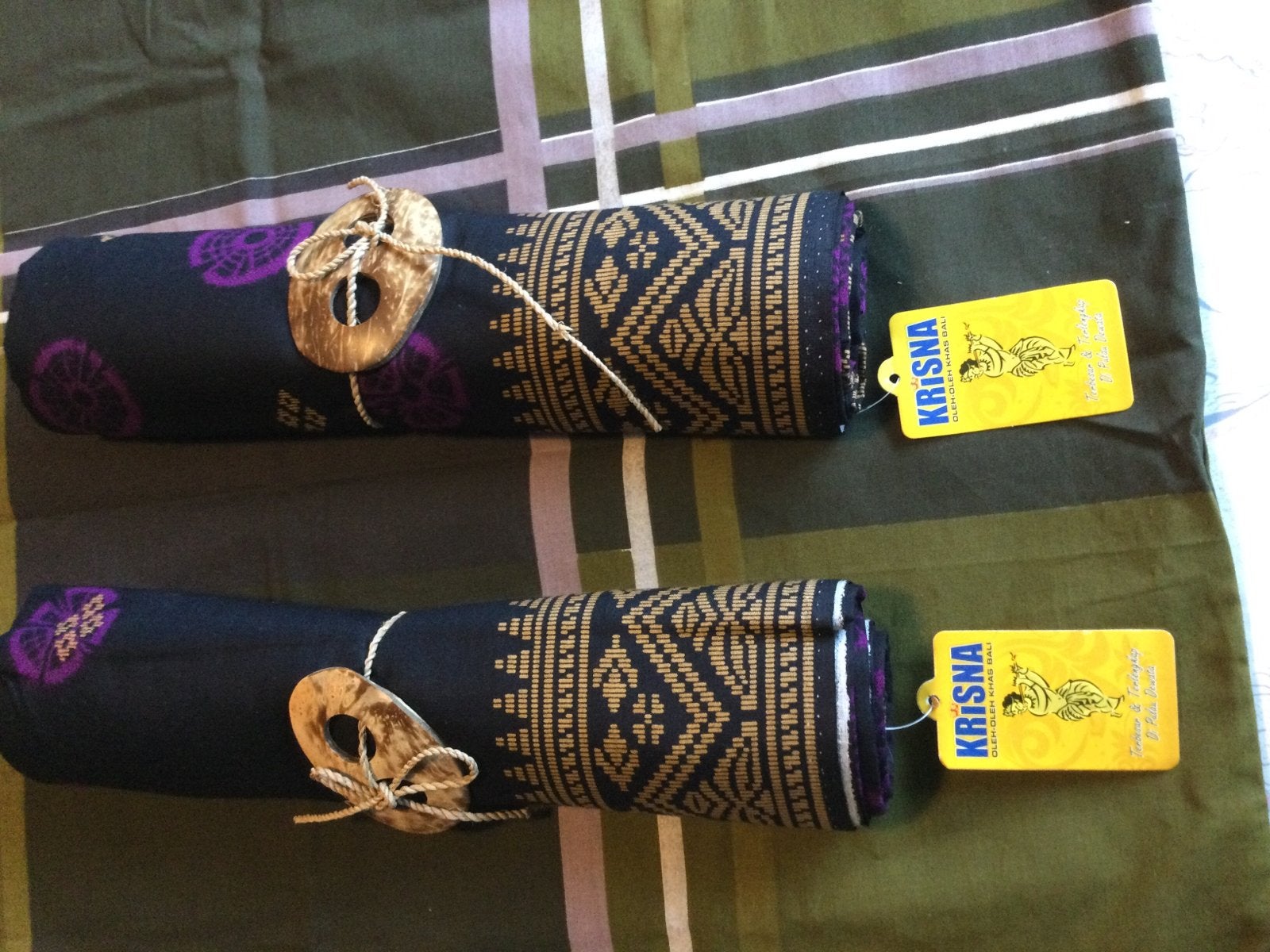 2 x prachtige Batik Sarong lap, productie UNGGUL Jaya. Nieuw, 120 cm of meer, Nieuw, Ophalen of Verzenden, Katoen