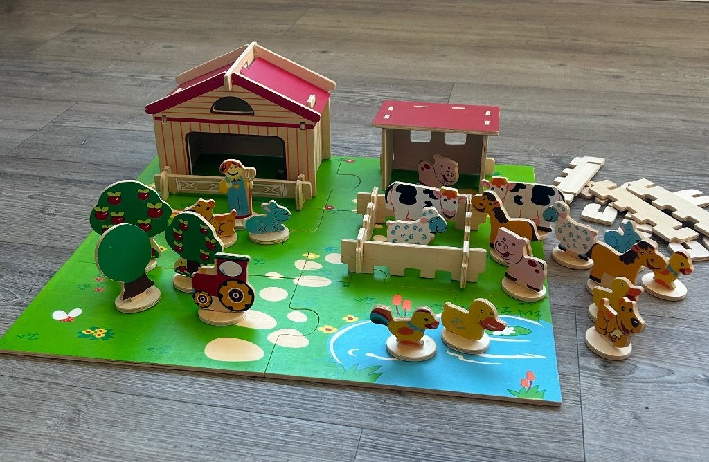 Houten speel boerderij, Ophalen, Gebruikt, Overige typen