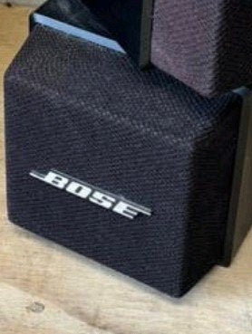 Bose Acoustimass Cube Speakers - Zwart, Stereo speakers, Gebruikt, Ophalen of Verzenden, Bose