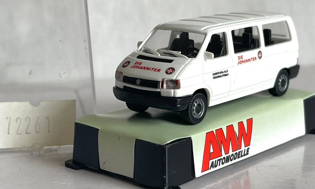 AMW 72261: Volkswagen Transporter T4 Johanniter-Unfall-Hilfe, Ophalen of Verzenden, Zo goed als nieuw, Auto, AWM