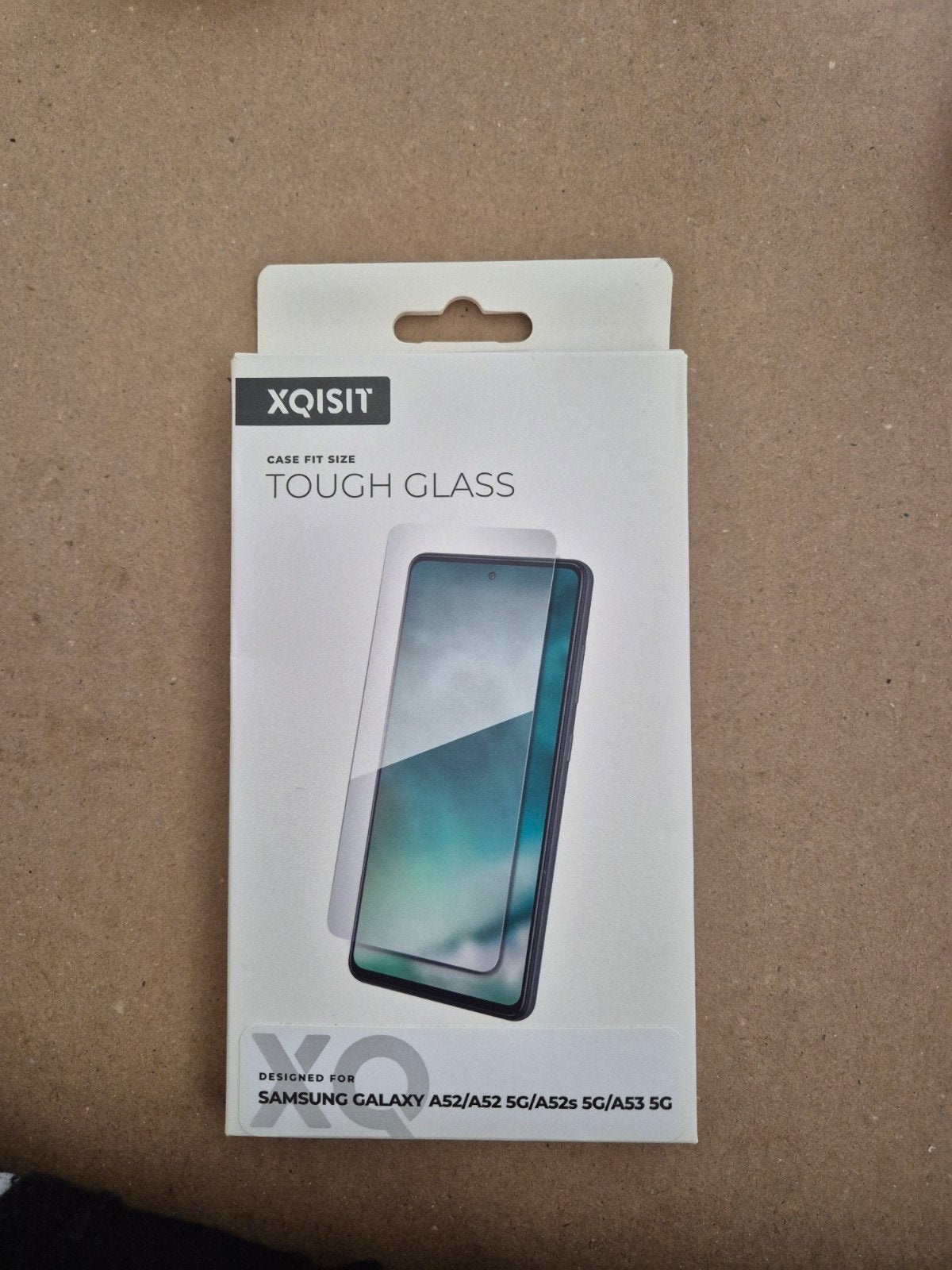 XQISIT Tough Glass Screenprotector Samsung Galaxy A52/A53, Verzenden, Nieuw, Bescherming, Samsung