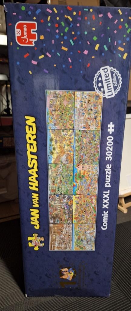 Jan van Haasteren XXXL 10 Jubileum Puzzelbox Compleet, Hobby en Vrije tijd, Denksport en Puzzels, Ophalen, 500 t/m 1500 stukjes