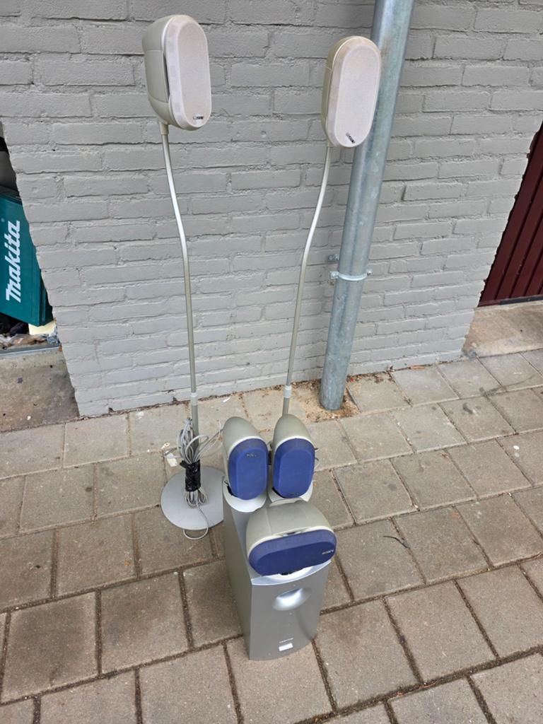 Sony geluidset met subwoofer en satelliet speakers, Ophalen of Verzenden, X, Z, X