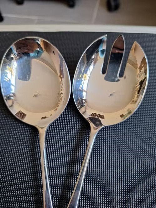 Zilverkleurig slabestek h, Antiek en Kunst, Ophalen of Verzenden