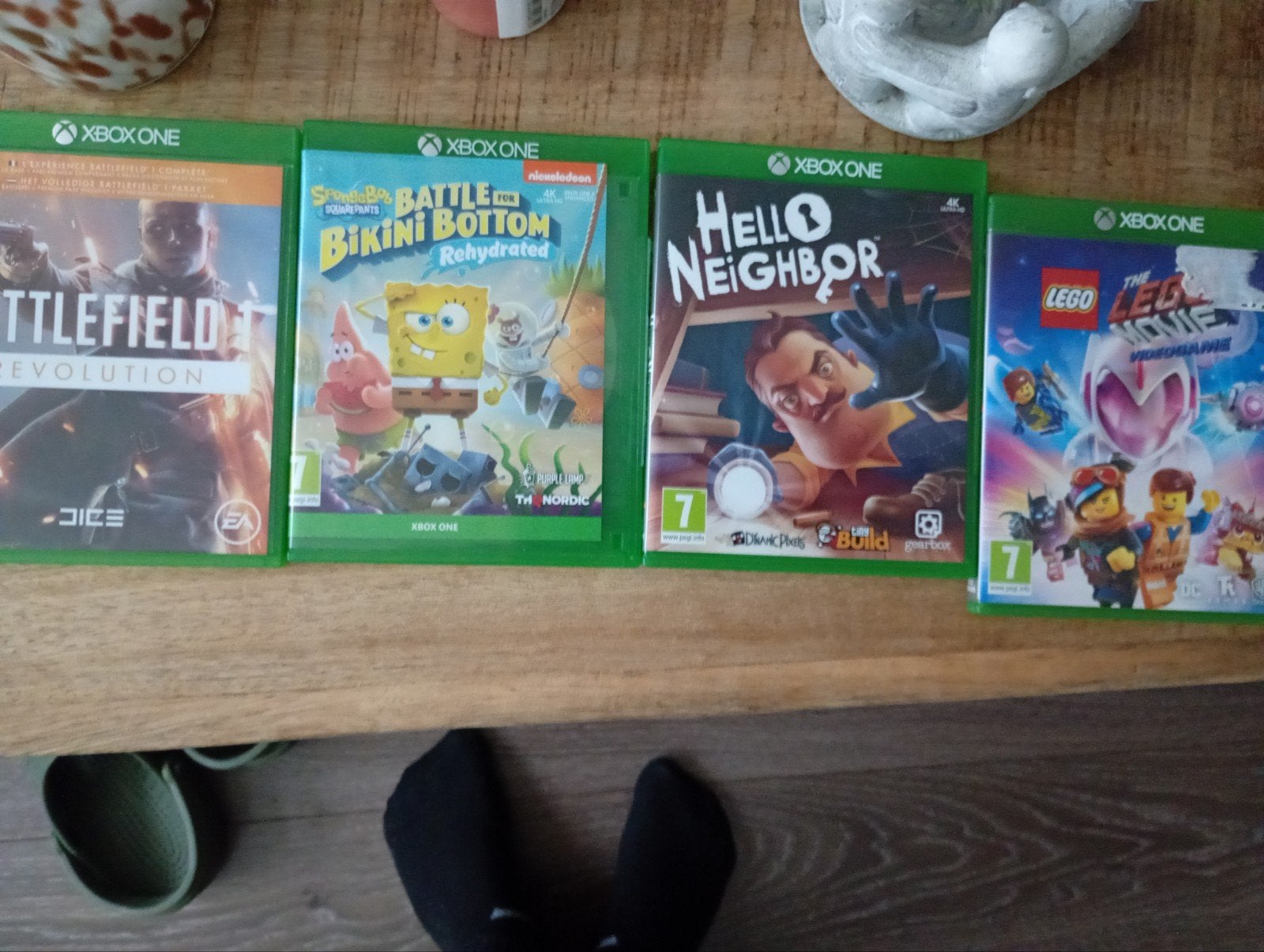 4 xbox one  games zo goed als nieuw, 1 speler, Ophalen of Verzenden, Zo goed als nieuw, Vanaf 3 jaar