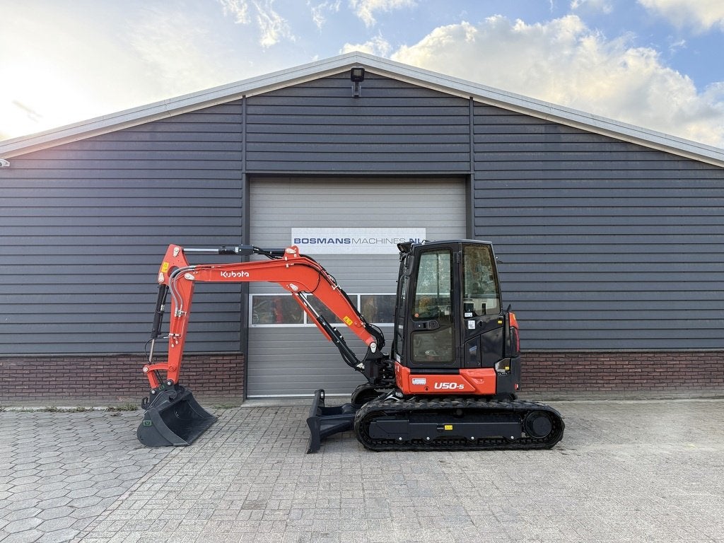 Kubota U50-5 HI SPEC minigraver NIEUW airco €885 LEASE
