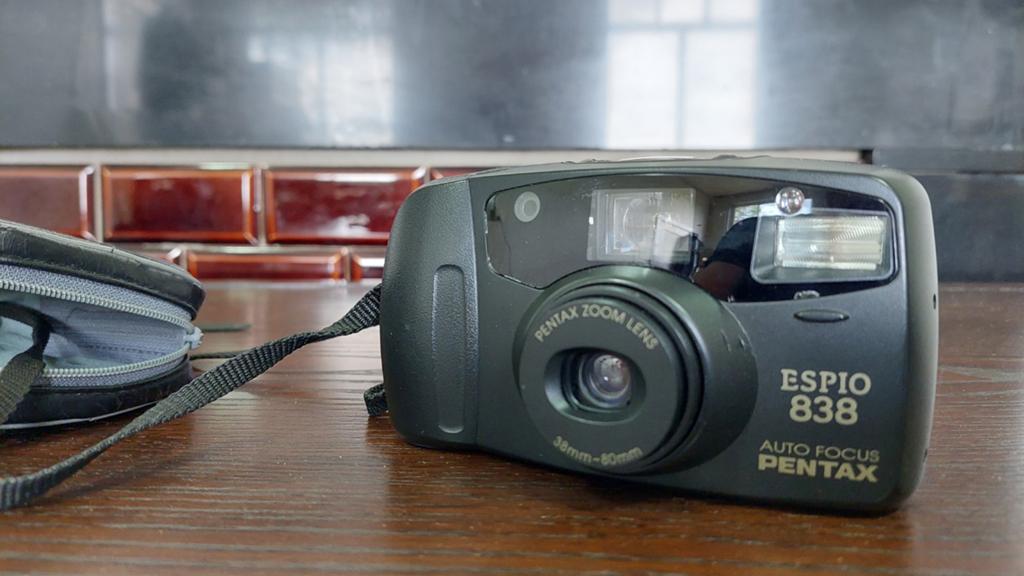 Pentax Espeio 838 camera, Audio, Tv en Foto, Fotocamera's Analoog, Ophalen of Verzenden, Spiegelreflex, Pentax