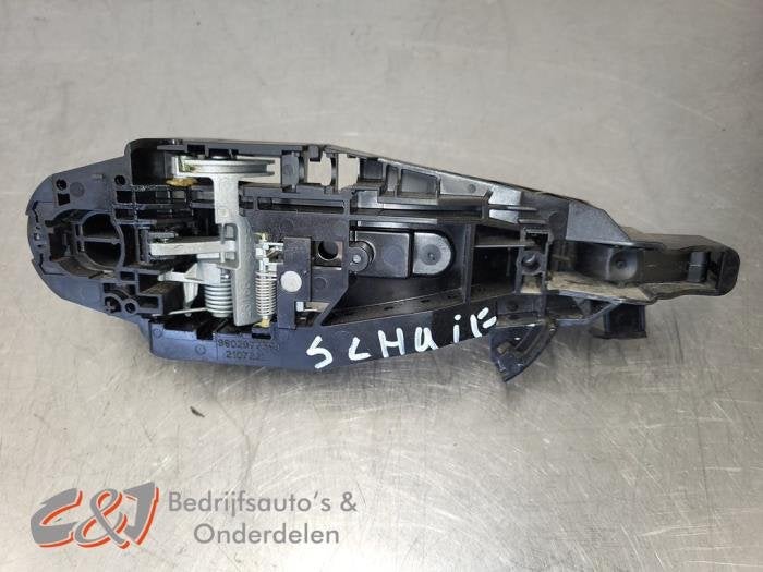 Schuifdeurgreep rechts van een Peugeot Partner, Gebruikt, -, -, Ophalen of Verzenden