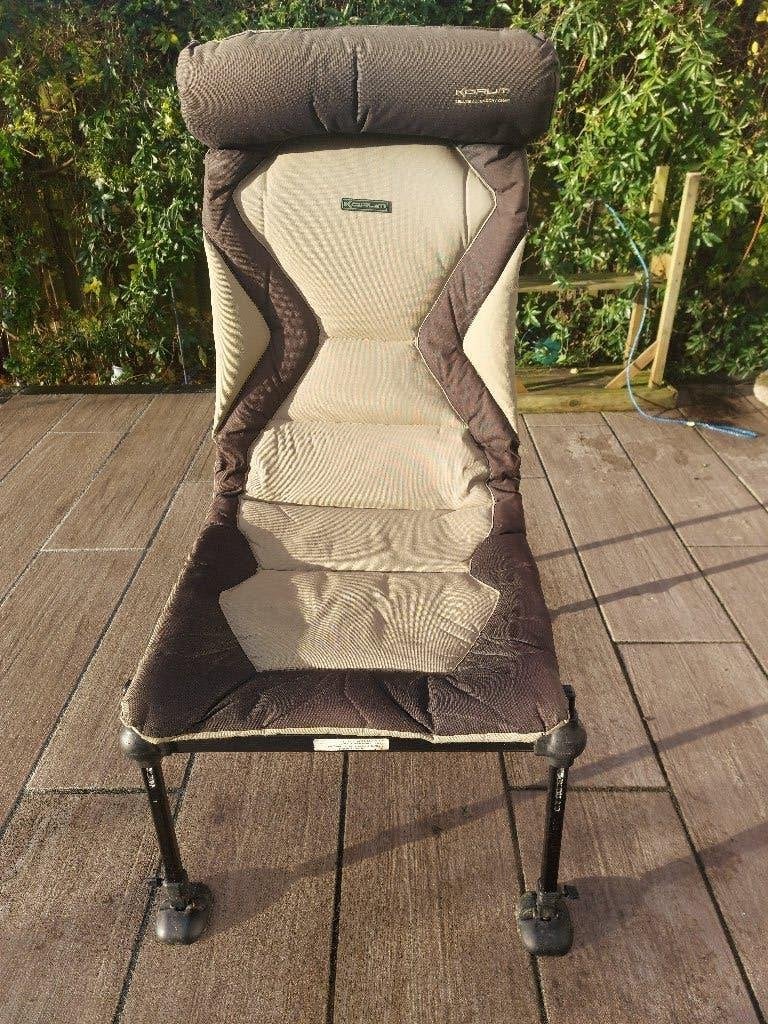 Korum de luxe visstoel, Ophalen, Gebruikt, Overige typen