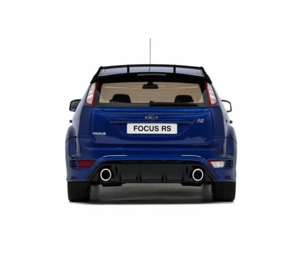 Ford Focus RS MK2 2009 blauw schaal 1/18 OTTO MOBILE OT1067, Verzenden, Nieuw, Auto, OttOMobile