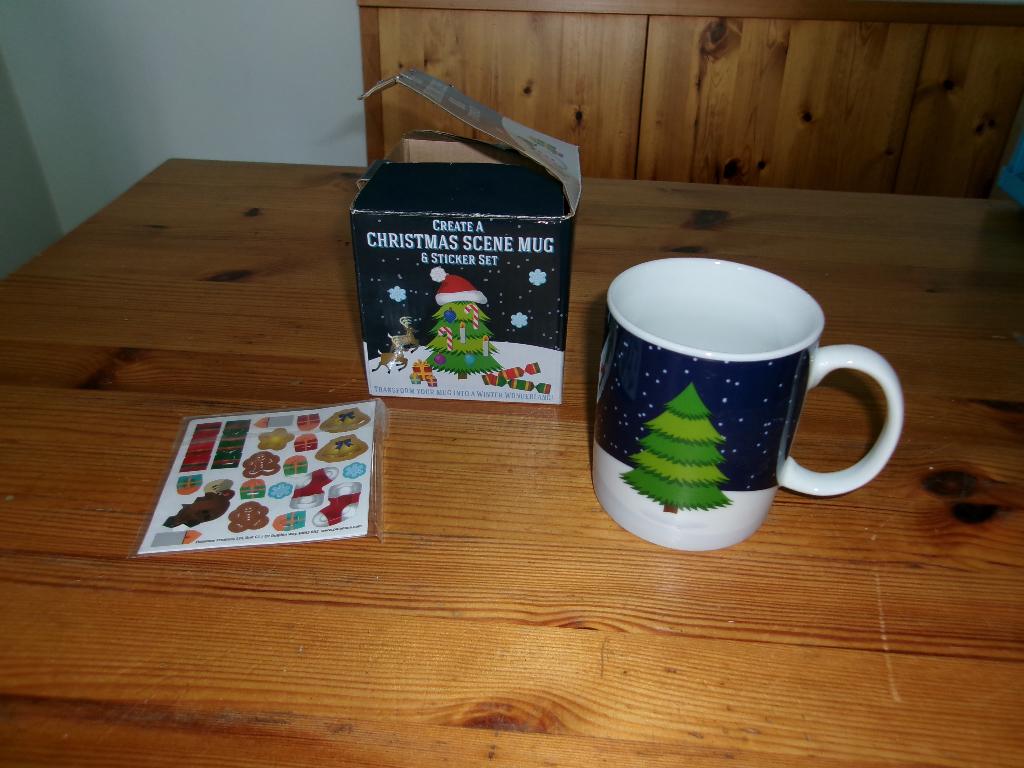Create a Christmas Scene Mug, Ophalen of Verzenden, Zo goed als nieuw